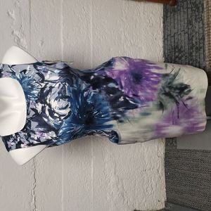 Elie Tahari Multi-colored Dress Size 4